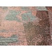 ONY305 Khroma ZOOM vliesová látková tapeta na zeď Onyx 2022 - Nubo Mahogany, velikost 10,05 m x 53 cm