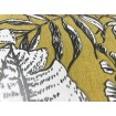 P492440069 A.S. Création vliesová tapeta na zeď Styleguide Jung 2024 přírodní s palmovými listy, velikost 10,05 m x 53 cm
