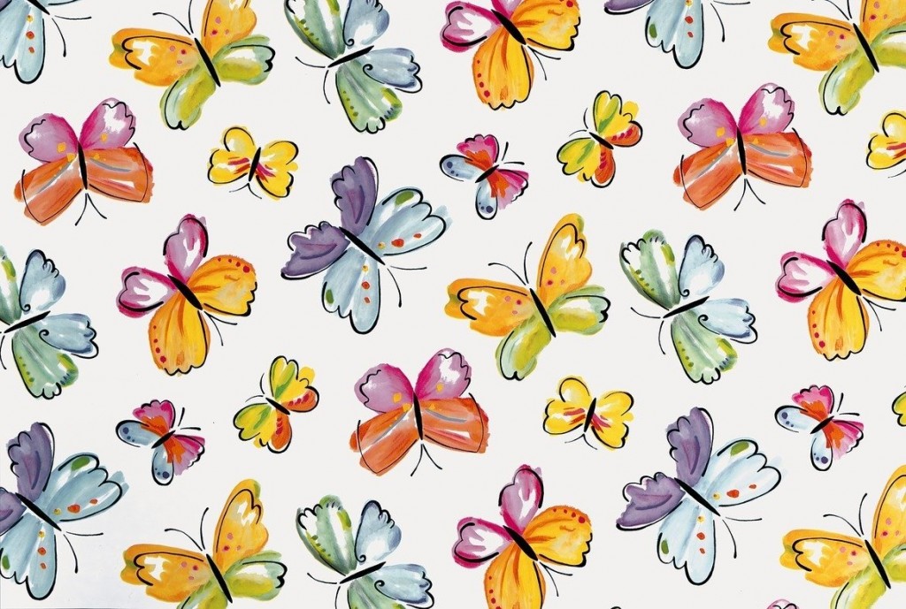 Levně 200-2940 Samolepicí tapeta fólie d-c-fix motýli šíře 45 cm
