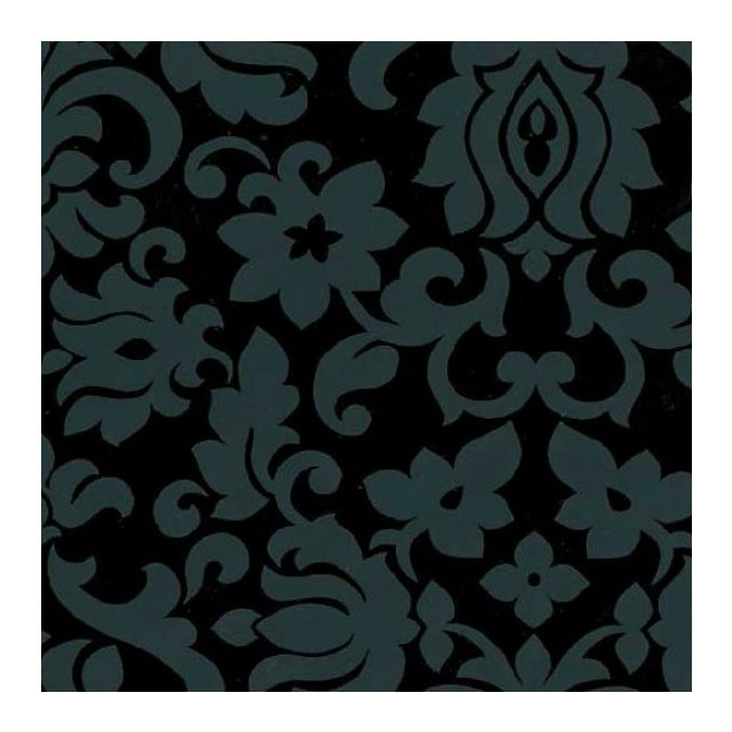 10109 Samolepící fólie renovační Gekkofix - Classic ornament černý, šíře 45 cm