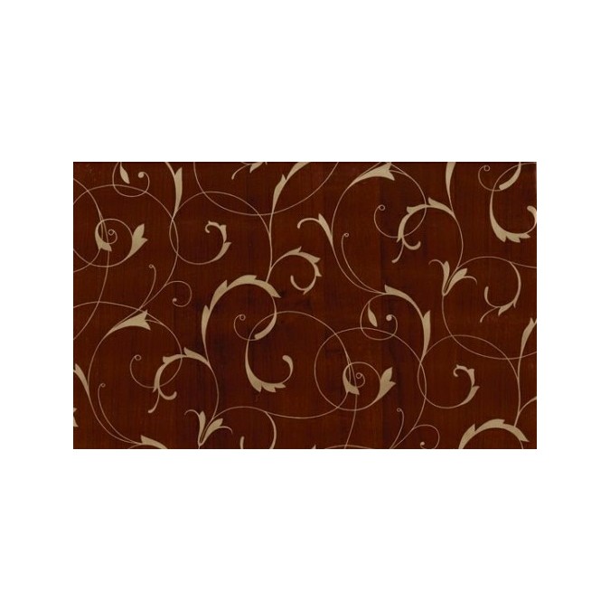 10229 Samolepící fólie renovační Gekkofix - Scroll Overprint brown/gold, šíře 45 cm