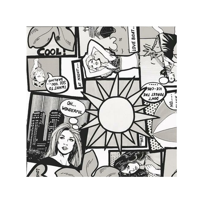 11940 Samolepící fólie renovační Gekkofix - Kreslený komiks, šíře 45 cm