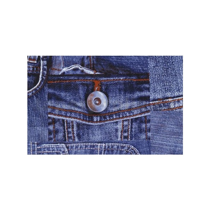 12677 Samolepící tapeta folie Gekkofix imitace džíny, šíře 45 cm