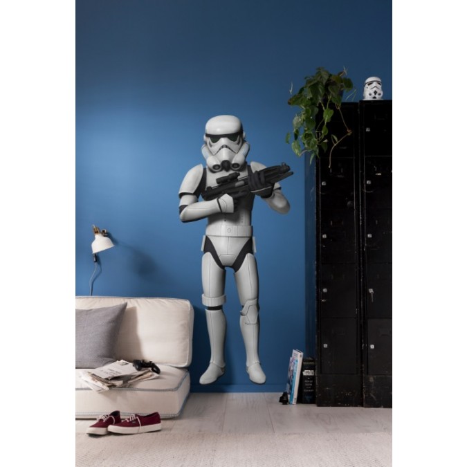 14722 Komar samolepicí dekorace - dekorační nálepka  Star Wars Stormtrooper, velikost 100 x 70 cm