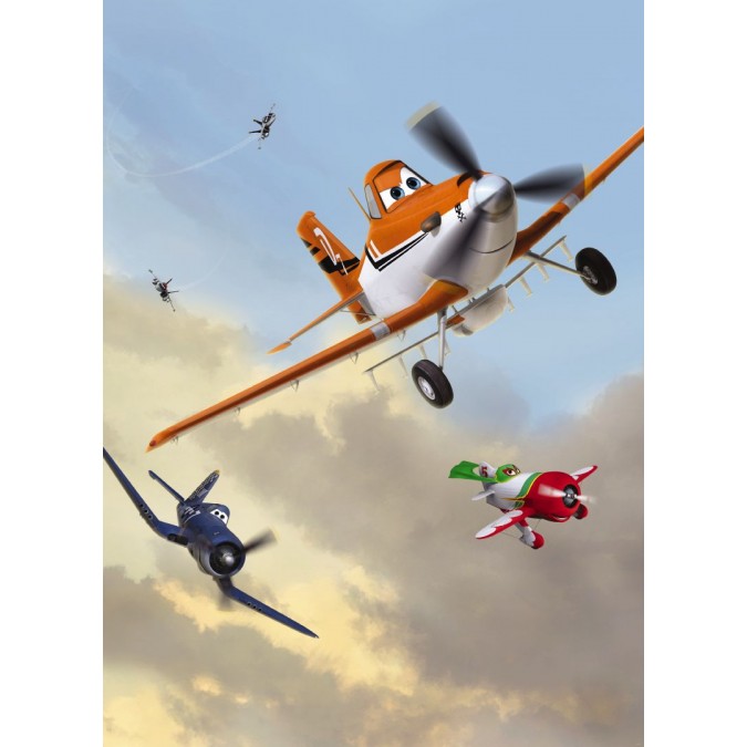 KOMR 254-4 Obrazová fototapeta Komar Letadla, velikost 184x254 cm