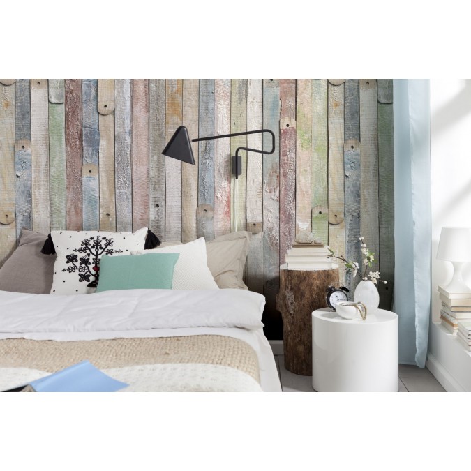 KOMR 019-WN4 Vliesová fototapeta Komar - Vintage Wood, velikost 184x248 cm