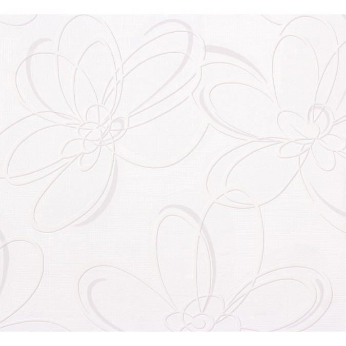 55609 Marburg tapeta na zeď vliesová bílé květy, velikost 10,05m x 53cm