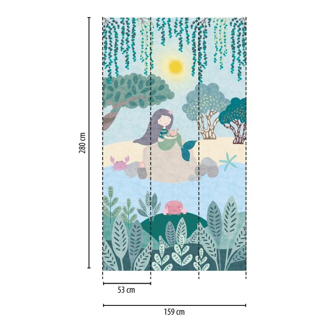 A.S.Creation 77067-1 Dětská vliesová tapeta na zeď Lilly&Luis 2028, velikost role 8,8x0,53m