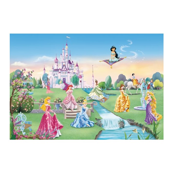 KOMR 414-8 Obrazová fototapeta Komar Disney Princess Castle, velikost 368 x 254 cm