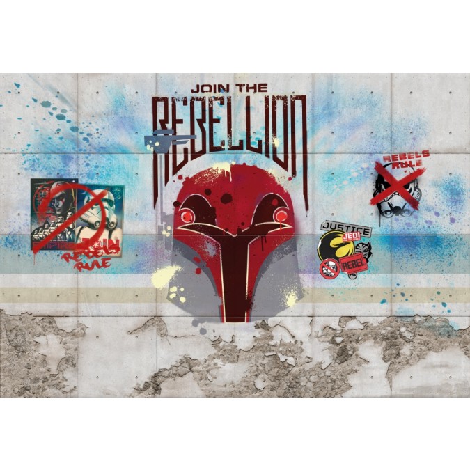KOMR 584-8 Obrazová fototapeta Komar Star Wars Rebels Wall, velikost 368 x 254 cm