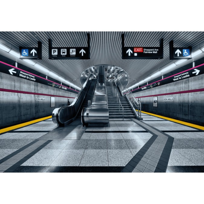 KOMR 699-8 Obrazová fototapeta Komar Subway, velikost 368 x 254 cm
