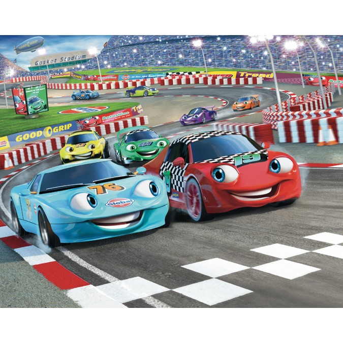 3D Fototapeta Car Racer Artwork - Auta