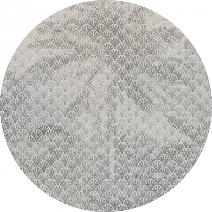 KT-D1043 Kulatá samolepocí obrazová fototapeta Komar Palma, velikost průměr 128 cm