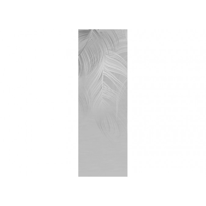 FTNVL 3726 AG Design vliesová fototapeta 1-dílná Grey Feather, velikost 90  x 270 cm