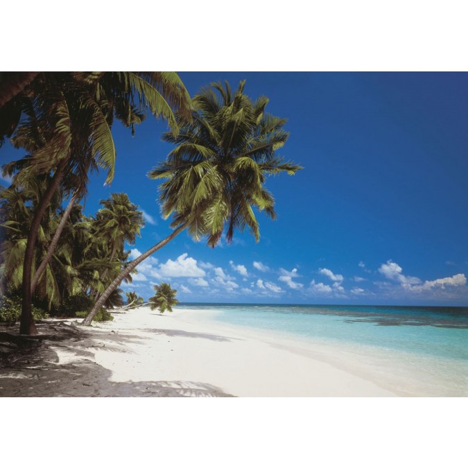 KOMR 042-8 Komar obrazová fototapeta 8-dílná Maldives  - pláž, velikost 368 x 254 cm