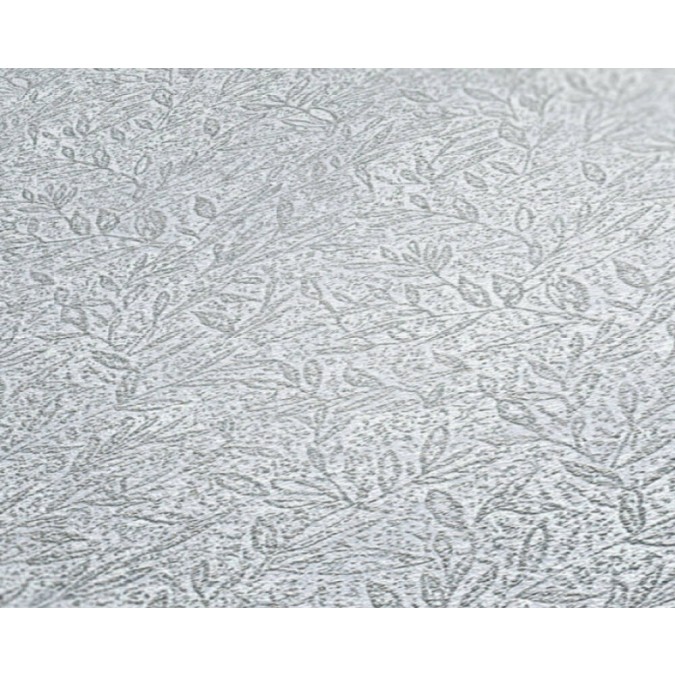KT1-73873 A.S. Création designová metalická vliesová omyvatelná tapeta na zeď s listovým motivem Attraction 2023, velikost 10,05 m x 53 cm