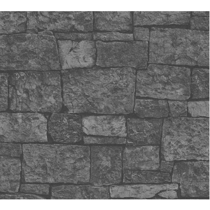 KT2-49913 Moderní vliesová tapeta na zeď Wood and Stone štípaný kámen, velikost 10,05 m x 53 cm