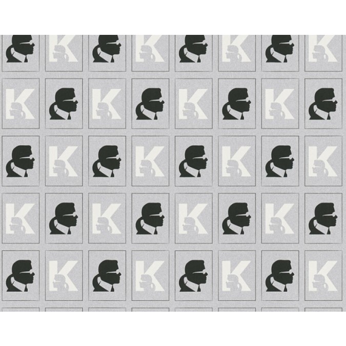 KT4-24873 A.S. Création designová luxusní vliesová omyvatelná  tapeta na zeď Karl Lagerfeld, velikost 10,05 m x 53 cm