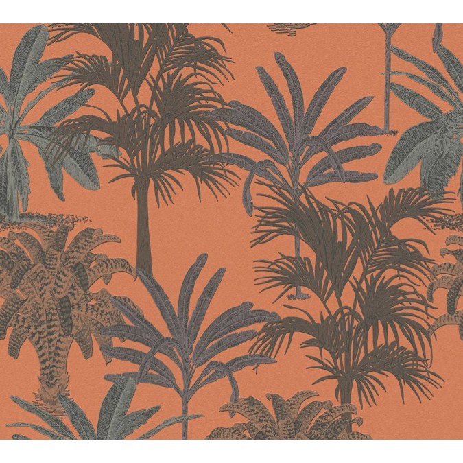 KT4-38973 A.S. Création vliesová tapeta na zeď Michalsky 4 (2024) palmy, velikost 10,05 m x 53 cm