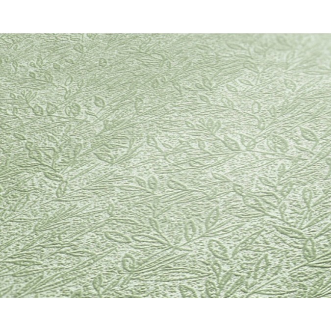 KT4-73873 A.S. Création designová metalická vliesová omyvatelná tapeta na zeď s listovým motivem Attraction 2023, velikost 10,05 m x 53 cm