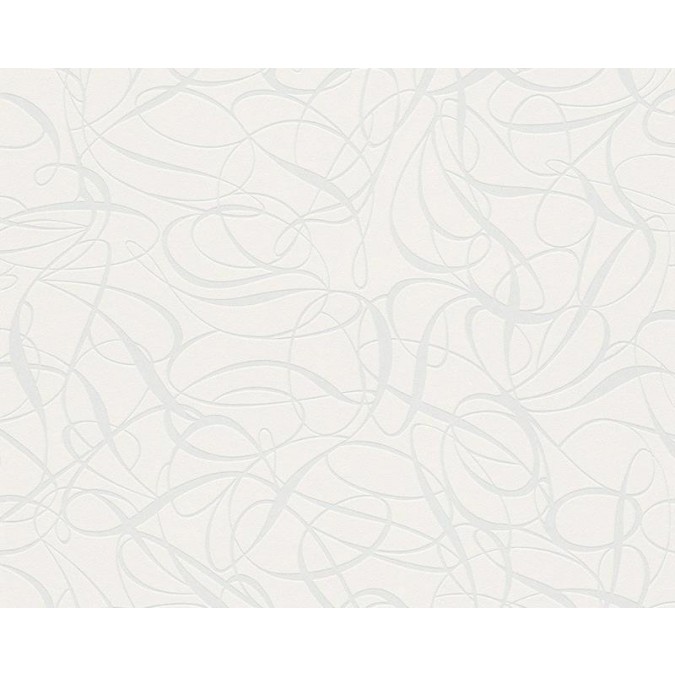 1320-55 Vliesová tapeta na stěnu Key to Fairyland 2025 bílá s klikyháky (Dimex výběr 2021), velikost 10,05 m x 53 cm