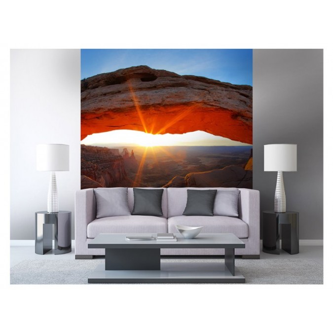 MS-3-0053 Vliesová obrazová fototapeta Mesa Arch, velikost 225 x 250 cm