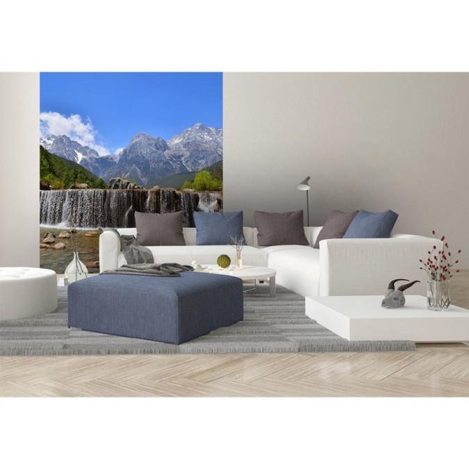 MS-3-0075 Vliesová obrazová fototapeta Alps, velikost 225 x 250 cm