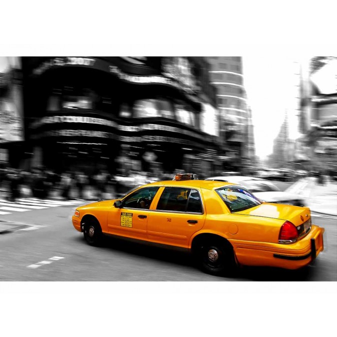 MS-5-0007 Vliesová obrazová fototapeta Taxi, velikost 375 x 250 cm