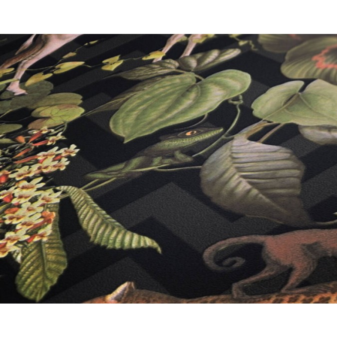 P492440012 A.S. Création vliesová tapeta na zeď Styleguide Jung 2024 džungle, velikost 10,05 m x 53 cm