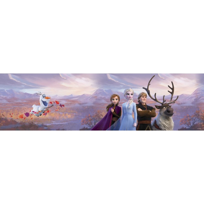 WBD 8112 AG Design Samolepicí bordura Disney - Frozen - ledové království, velikost 14 cm x 5 m