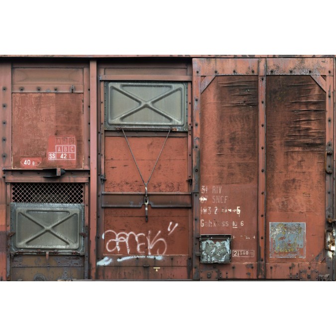 KOMR 100-4 XXL Vliesová fototapeta Komar - Vagon, velikost 368x248 cm