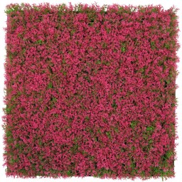 136689 Stěnový květinový panel, 52x52x2,8 cm, design Flora