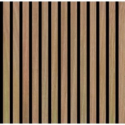 136705 Stěnový akustický panel, 52x52x1 cm, materiál 100% dřevo