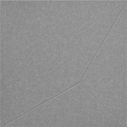 136735 Akustický panel, materiál  rPET-plsť, velikost 520x520x6 mm (0,27 m2)