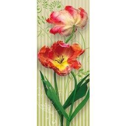KOMR 5881-2 papírová dveřní fototapeta tulipány