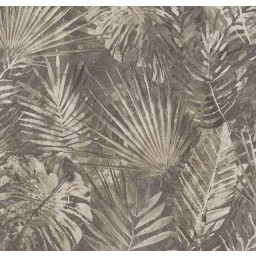 38638-3 A.S. Création vliesová tapeta na zeď palmové listy,  Dimex 2025 velikost 10,05 m x 53 cm