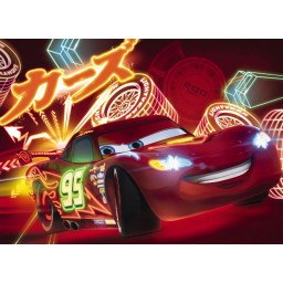 4-477 Obrazová fototapeta Komar Cars Neon, velikost 254x184 cm