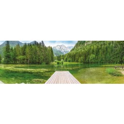 KOMR 8 Obrazová panoramatická fototapeta Komar National Geographic Green Lake, velikost 368 x 127 cm