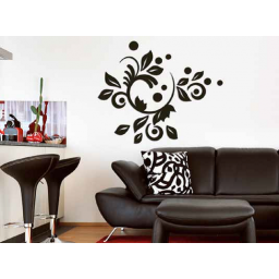 58506 Romantic Decor - 3D Samolepicí pěnová dekorace na zeď Crearreda, velikost 70x47,5 cm