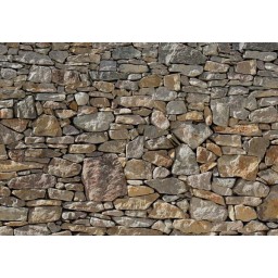 8NW-727 Vliesová fototapeta  Komar Kámen Stone Wall  , velikost 368 x 254 cm, 8- dílná