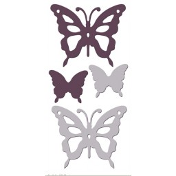 Motýli59501 Samolepicí 3D dekorace na zeď Crearreda