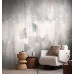 Tapetový stěnový panel / vliesová tapeta  78207-3, role 8,80x0,53 m, barva krémová, béžová, šedá