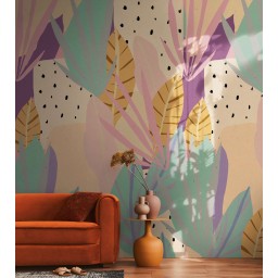 Tapetový stěnový panel / vliesová tapeta  78208-2, role 8,80x0,53 m, barva pestrá