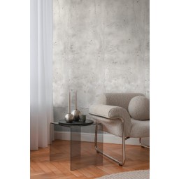 Tapetový stěnový panel / vliesová tapeta  79155-2, role 8,80x0,53 m, barva šedá, černá