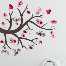 81001 Flowering Branch, samolepící dekorace Crearreda větev, velikost 140x100cm
