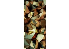 FTN V 2939 Vliesová fototapeta dveřní Bronze 3D, velikost 90 x 202 cm