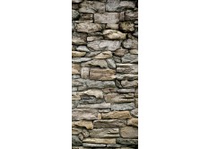 FTN V 2945 Vliesová fototapeta dveřní Stone wall, velikost 90 x 202 cm