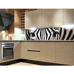 KI-180-016 Fototapeta do kuchyně - Zebra, velikost: 180 x 60 cm