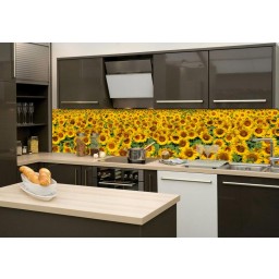 KI-260-030 Fototapeta do kuchyně - Sunflowers , velikost: 260x60 cm