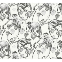 KT1-28973 A.S. Création vliesová tapeta na zeď Michalsky 4 (2024) opice, velikost 10,05 m x 53 cm